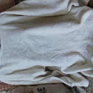 Women's sweatshirt off white color